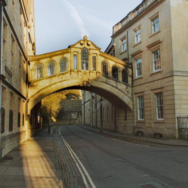 Puente de Hertford, también conocido como Puente de los Suspiros. 