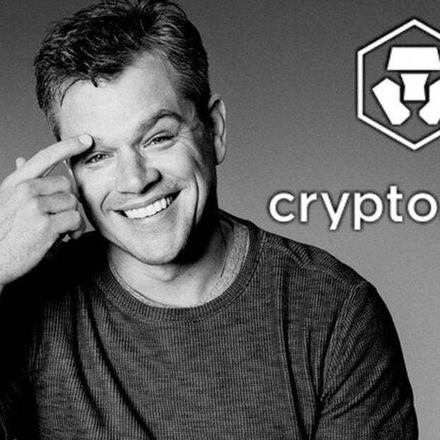 Matt Damon se ha convertido en la imagen pública de la aplicación de trading crypto. com