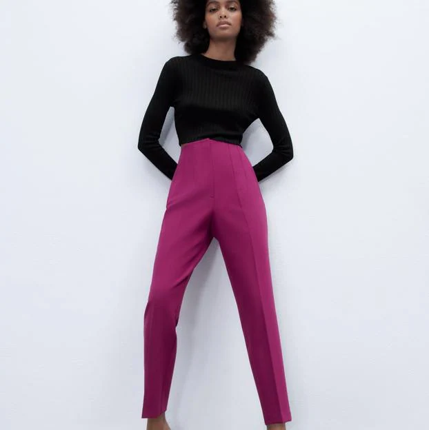 Los nuevos pantalones de vestir de Zara que hacen tipazo y puedes llevar en 9 colores por de 30 euros | Mujer Hoy