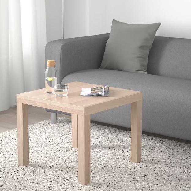 Las más bonitas originales para transformar (casi gratis) la mesa Lack, la más vendida y barata de Ikea, en un mueble auxiliar de lujo | Mujer Hoy