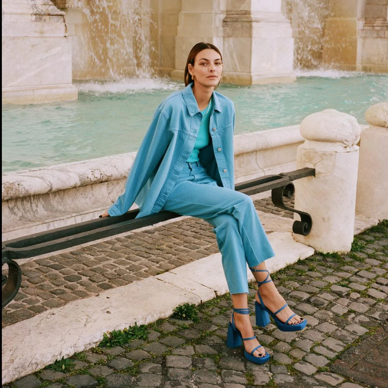 Todo al azul! el look de Zara para sumarse al color estrella de primavera | Mujer Hoy