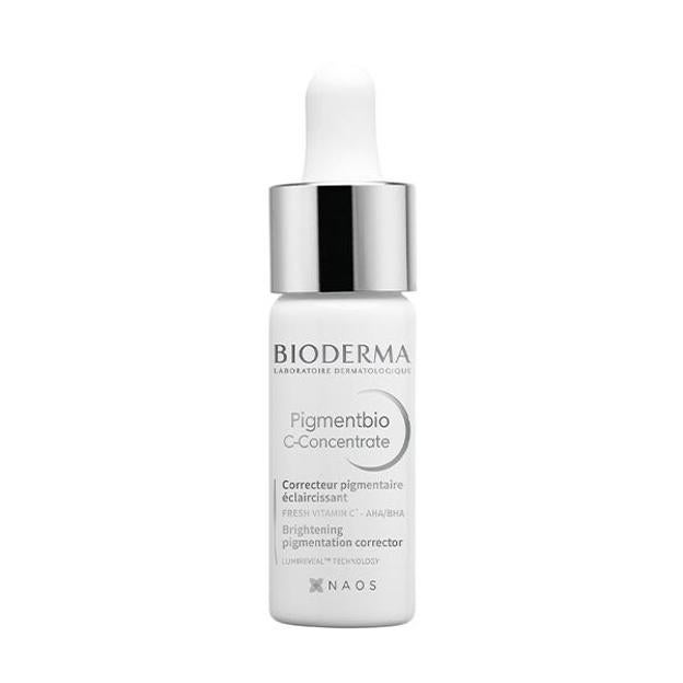 Pigmentbio C-Concentrate de Bioderma es un sérum corrector aclarante y antimanchas de pigmentación (17,50 euros).