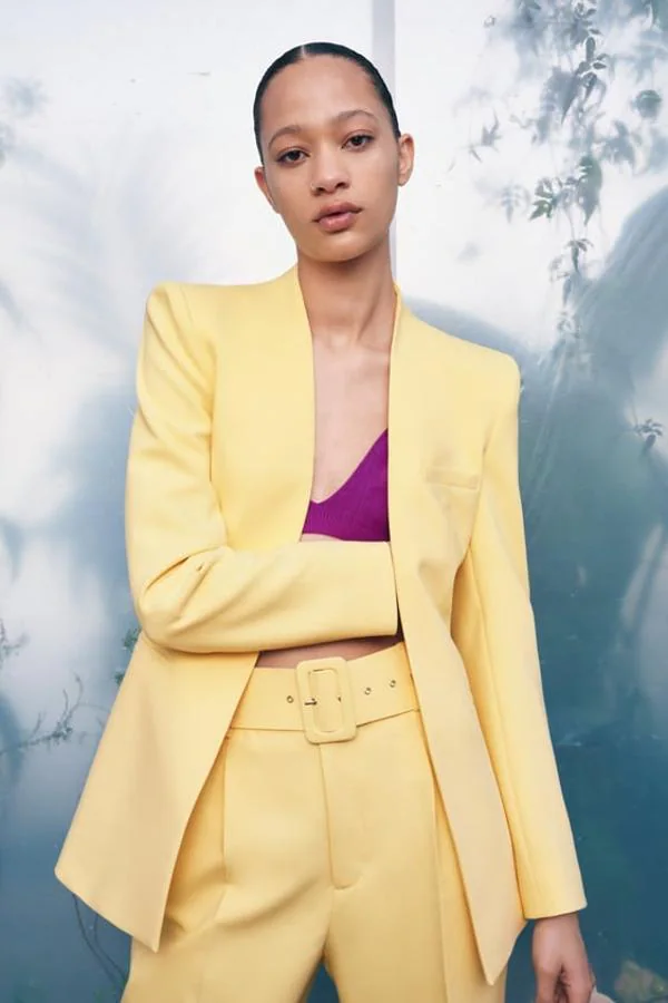 Devastar Palmadita Abiertamente 11 blazers de Zara que vienen en los colores perfectos para combinarlas con  todo esta primavera | Mujer Hoy