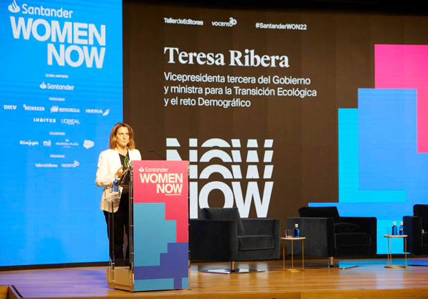Teresa Ribera, vicepresidenta del Gobierno, en Santander WomenNOW: “La capacidad de trabajar en conjunto es lo más importante en esta década turbulenta”