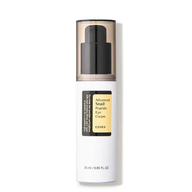 Los contornos de ojos favoritos de las coreanas para rejuvenecer la mirada: Advanced Snail Peptide Eye Cream de COSRX