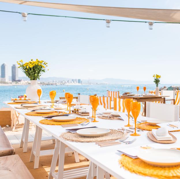 Escápate a Barcelona y descubre la nueva terraza de Veuve Clicquot.