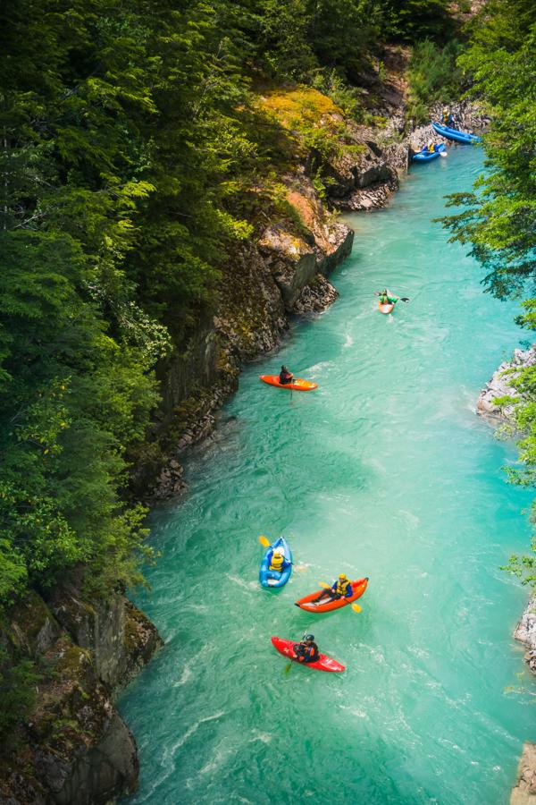 CHILE: Rafting y aventura. Por dominios mapuches