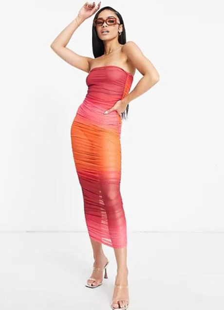 El vestido más colorido de Zara es el preferido por las influencers lucir tipazo Mujer Hoy