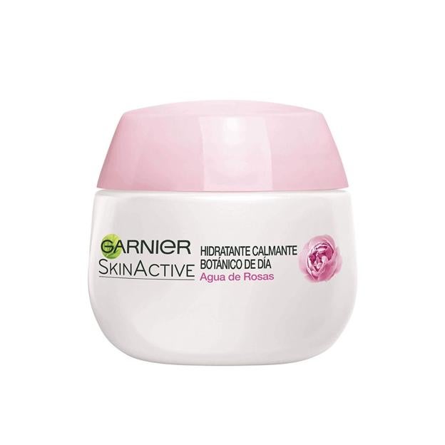 Crema hidratante de día Agua de Rosas de Garnier Skin Active.