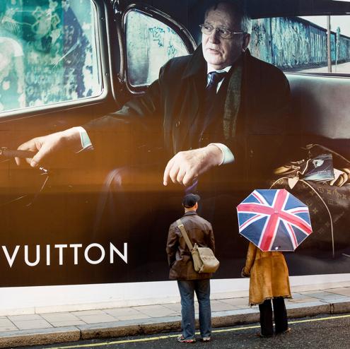 Mijail Gorbachov en la campaña de Louis Vuitton