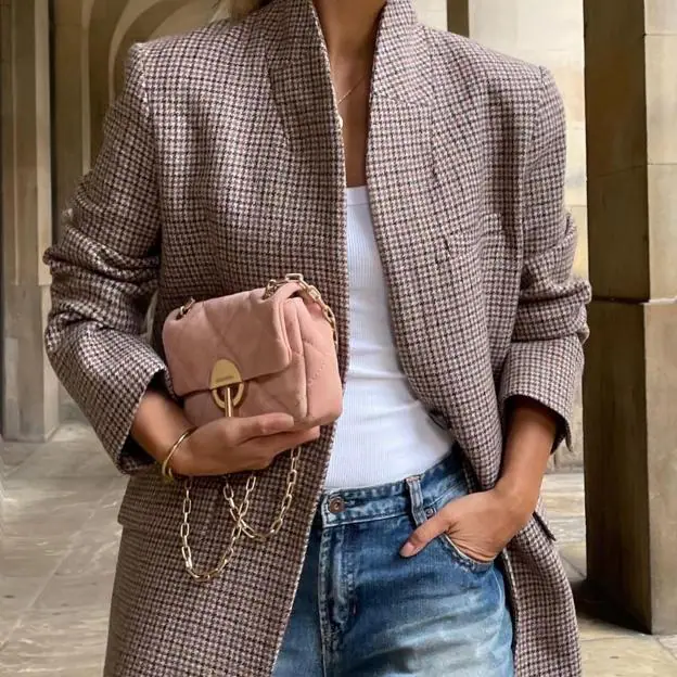 Periodo perioperatorio Colonial Sin cabeza La blazer perfecta para el otoño es esta de H&M tan ponible y estilosa |  Mujer Hoy