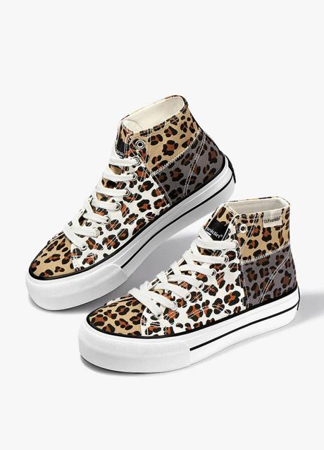 Zapatillas de leopardo One Way Patchwork Leo, 42.29 euros en D.Franklin.