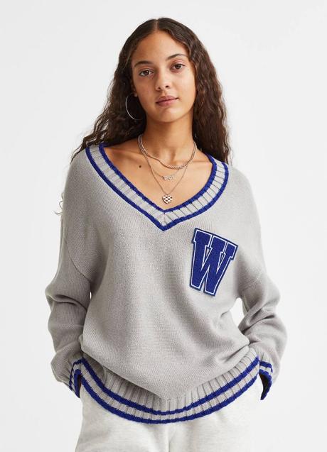 Jersey oversize varsity