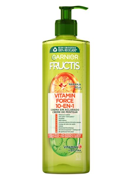 Fructis Vitamin Force crema sin aclarado (5,19 euros).