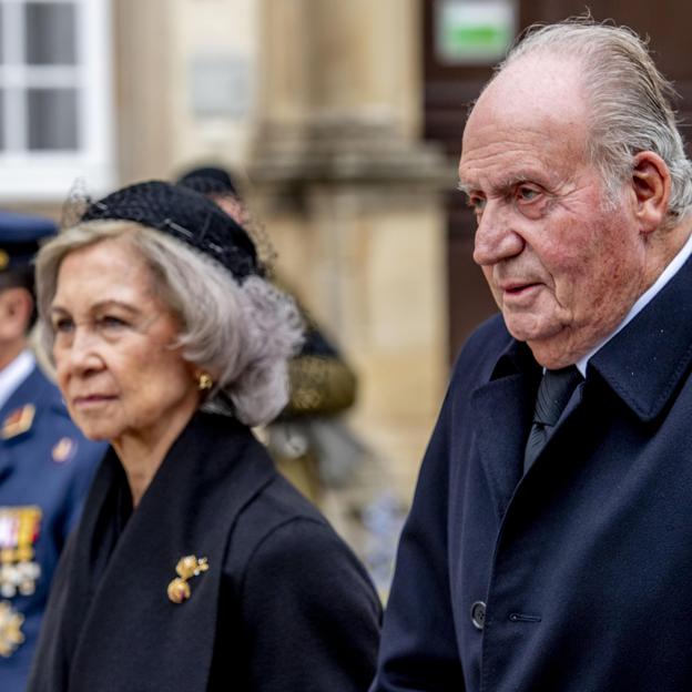 La reina Sofía y el rey Juan Carlos.