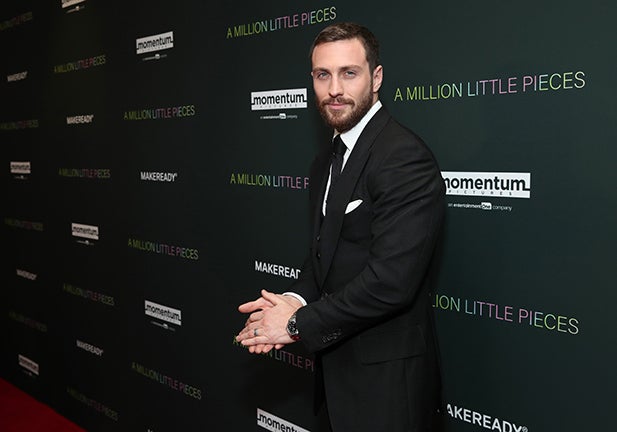 WEST HOLLYWOOD, CALIFORNIA - DECEMBER 04:  Aaron Taylor-Johnson attends the special screening of Momentum Pictures' "A Million Little Pieces" at The London Hotel on December 04, 2019 in West Hollywood, California. (Photo by Rich Fury/Getty Images)/