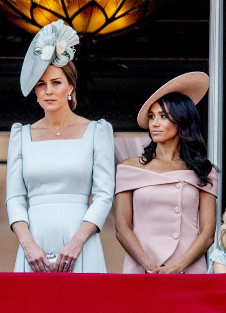 Kate Middleton y Meghan Markle en el balcón de Buckingham. GTRES