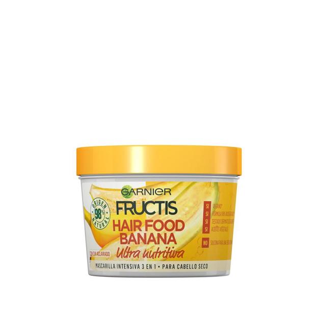 Ultimate Blends Hair Food Banana 3-in-1 Dry Hair Mask Treatment de Garnier