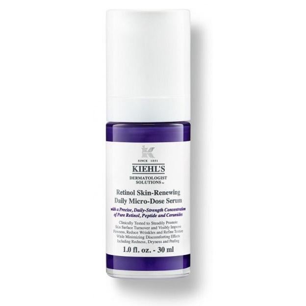 Micro-Dose Anti-Aging Retinol Serum with Ceramides and Peptide Serum Antiedad de Kiehl's.