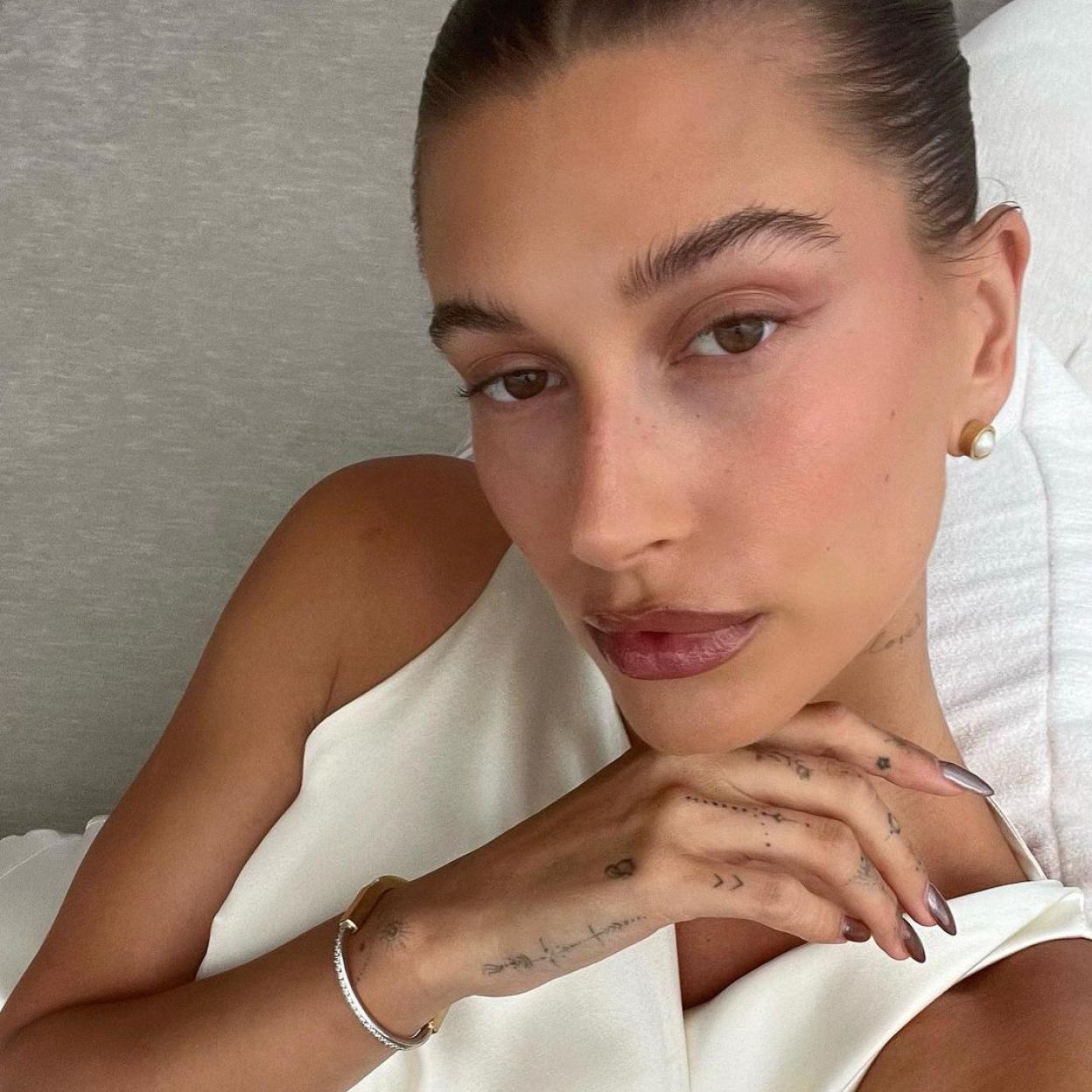 La modelo Hailey Bieber./@haileybieber