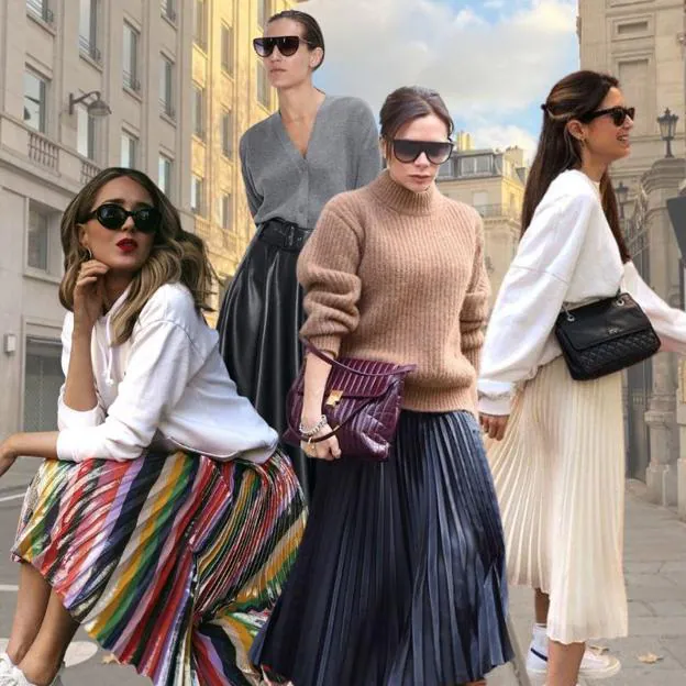 Por qué todas las famosas tienen la misma falda (y tú puedes copiársela en  Zara)