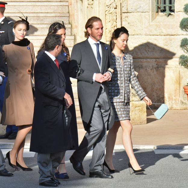 Alexandra de Hannover en el Día Nacional de Mónaco en 2018.