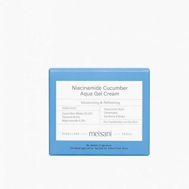 Niacinamide Cucumber Aqua Gel Cream de Meisani.