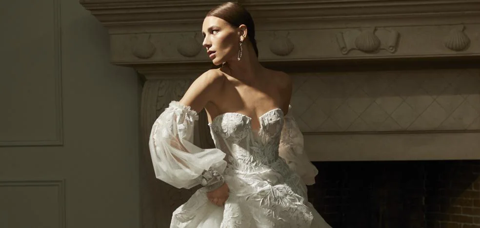 Más de 100 vestidos de novia sencillos 2024, diseños sencillos y súper  bonitos 