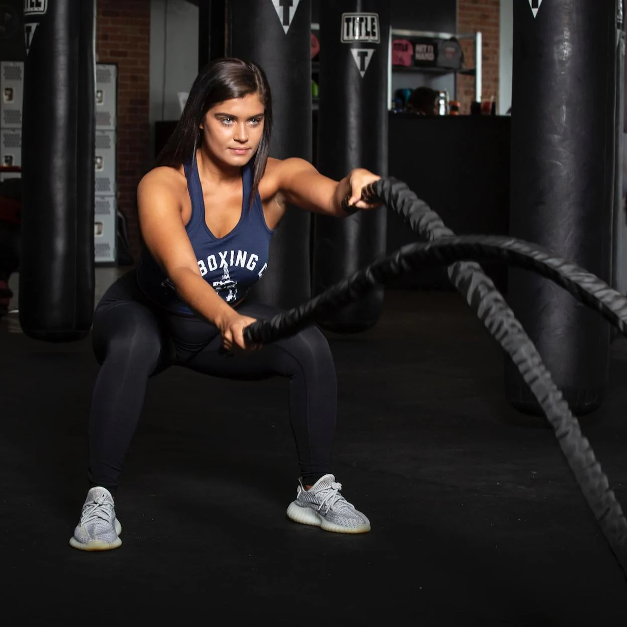 fitness: Battle rope, el ejercicio viral para adelgazar y tonificar