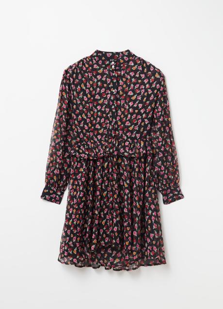 Vestido con estampado de flores de Sfera (35,95 euros)