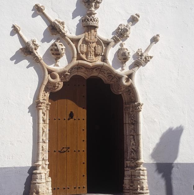 Palacio de los duques de Cadaval, en Olivenza (Badajoz). 