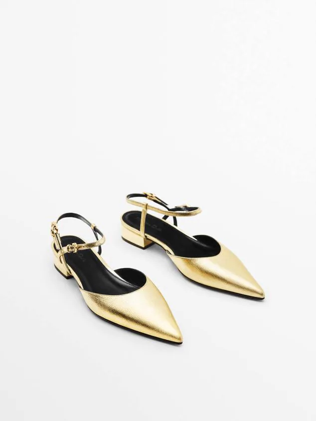 Los zapatos dorados elegantes que arrasan en street style y harán que tus looks de lujo | Mujer Hoy