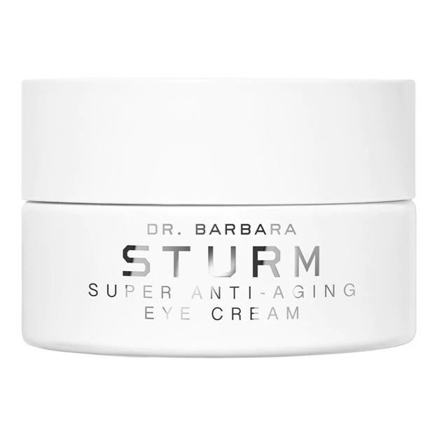 Super Anti-Aging Eye Cream de Dr. Barbara Strum.