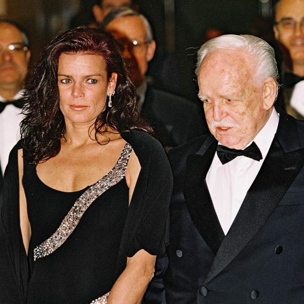 Rainiero y Estefanía de Mónaco en 2003.