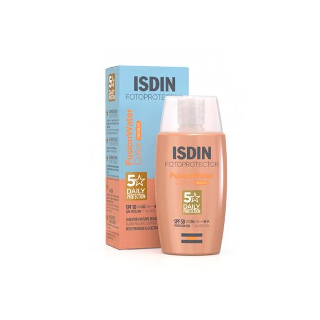 Fotoprotector con SPF50 de Isdin.