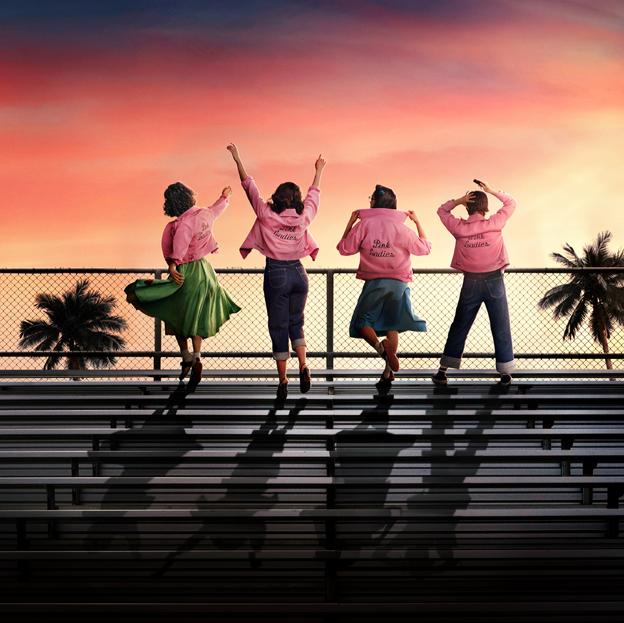 Imagen promocional de la serie ambientada en el universo de Grease.