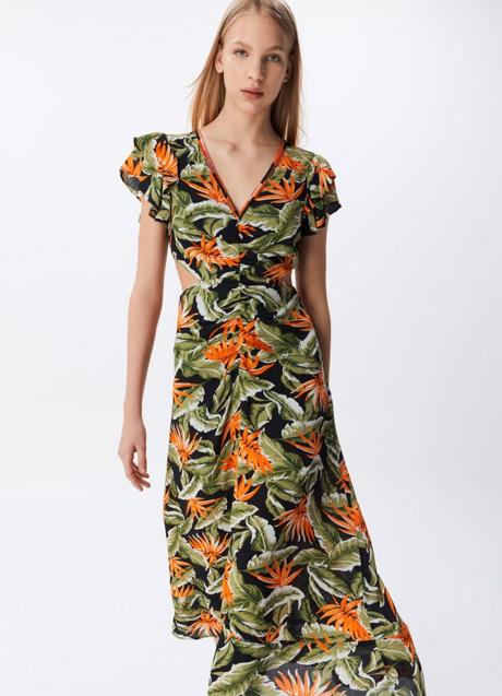 Vestido estampado de Sfera (35,99 euros)