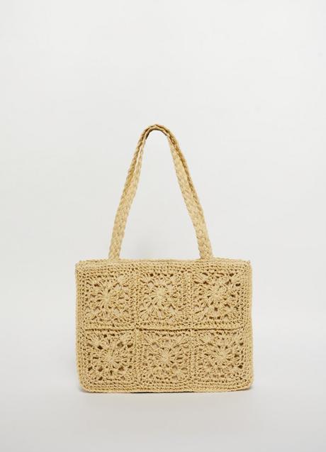 Bolso de rafia de Sfera (19,99 euros)