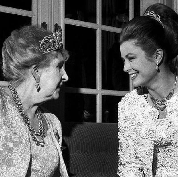 La reina Victoria Eugenia y Grace Kelly forjaron una cercana amistad.