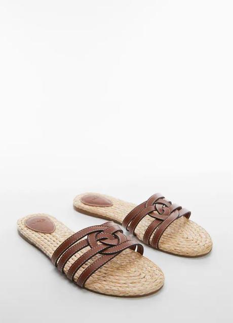 Sandalias planas de Mango (39,99 euros)