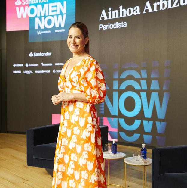 Ainhoa Urbizu, presentadora de Santander WomenNOW. 