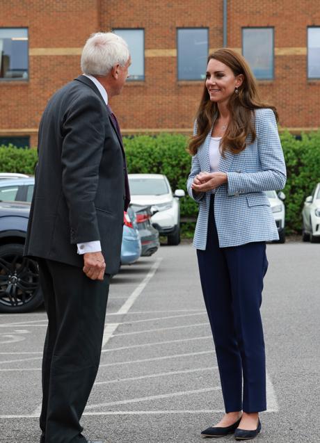 Kate Middleton con bailarinas. / GTRES