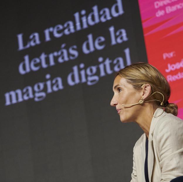 Carmela Aguado, directora de Venta Digitales de Banco Santander. 