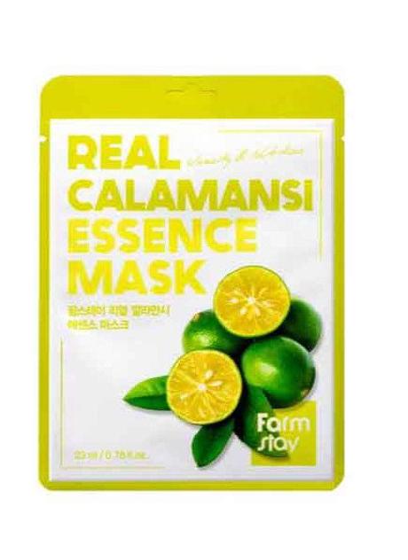 Real Calamansi Essence Mask Mascarilla de Celulosa de Farm Stay. Foto: Primor.