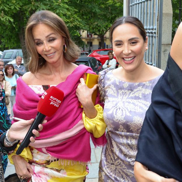 Isabel Preysler y su hija, Tamara Falcó. 