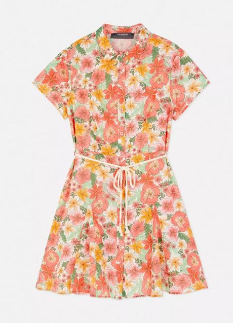 Vestido estampado de flores de Primark (16 euros):