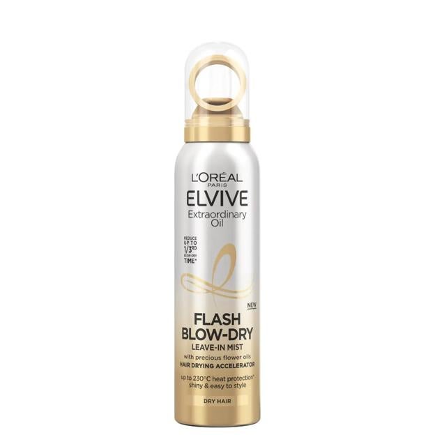 Spray Elvive Extraordinary Oil Flash Blowdry Leave-in Mist de L'Oréal Paris