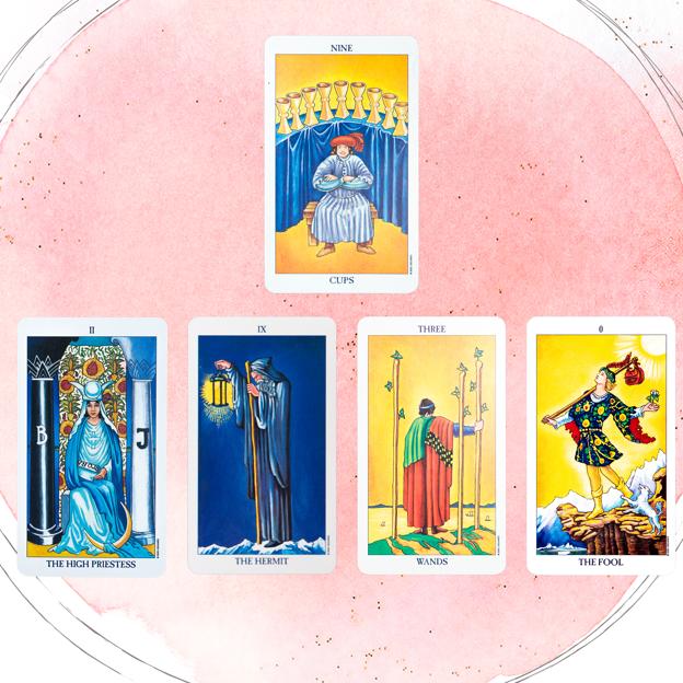 Las cartas del tarot de la semana. 