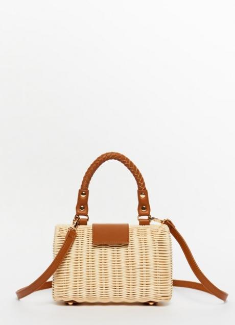 Bolso de rafia de Sfera (25,99 euros)