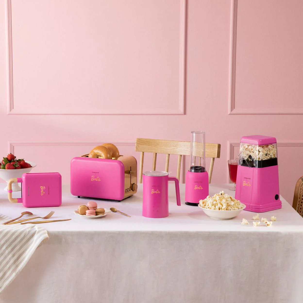 mundo en rosa: Los pequeños electrodomésticos de Create con los que sumarte  a la fiebre por Barbie